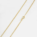Cadena cubana plana diam. 2mm 45cm