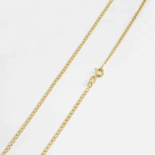 Cadena cubana plana diam. 2mm 45cm