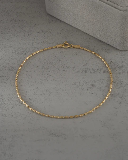 Pulsera tube gold IT 19.5cms