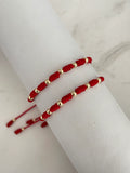 Pulseras parejas 7 nudos (4mm)
