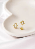 Topos mano hamsa circonia