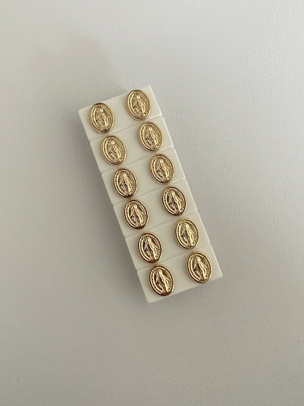 Topos virgen broche de seguridad