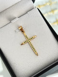 Dije cruz luxor verde exclusive