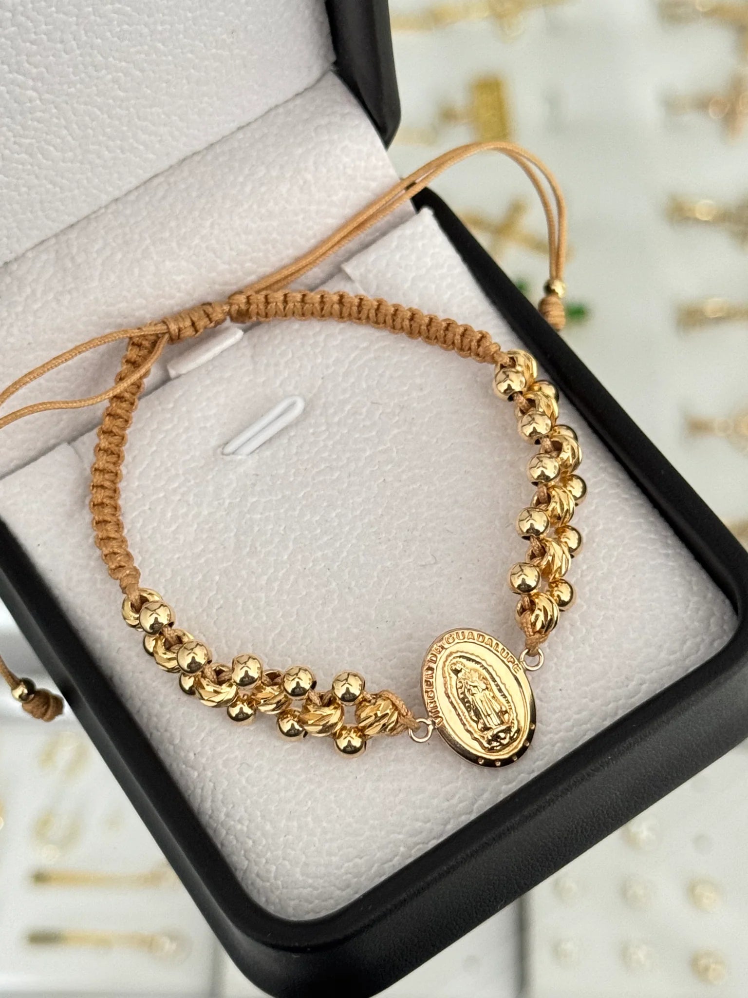 Pulsera Guadalupe diamantada