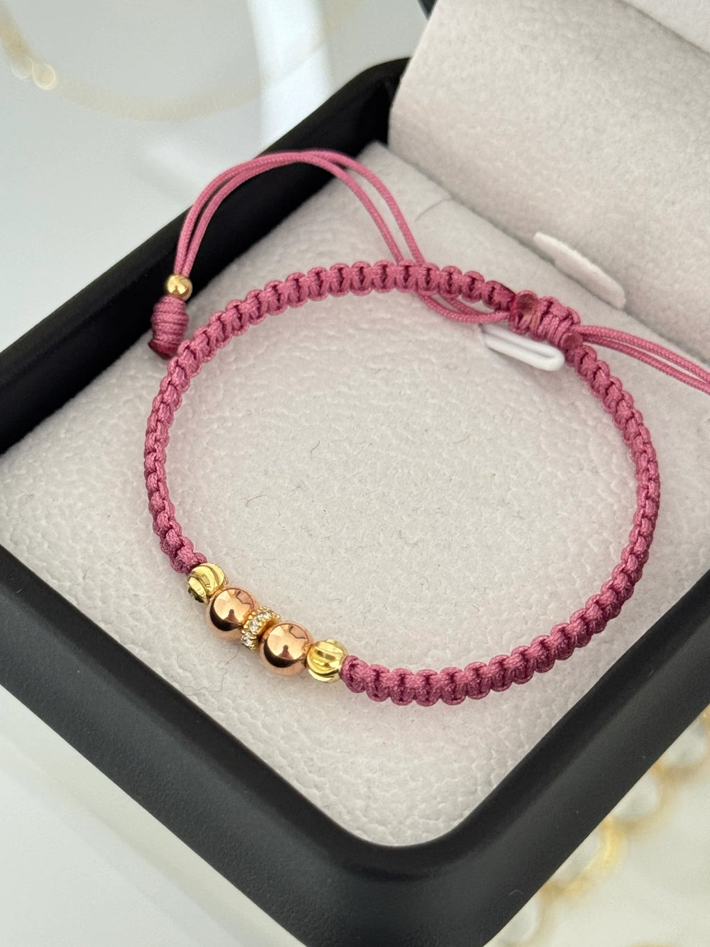 Pulsera rondel cristal