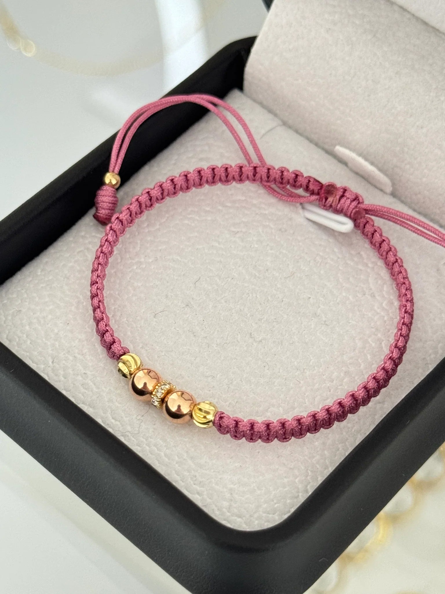 Pulsera rondel cristal