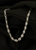 Cadena Gcc 4mm 65cms, plata ley 925