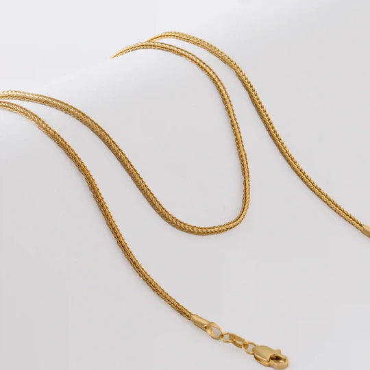 Cadena franco cuadrada de 2mm 65cm